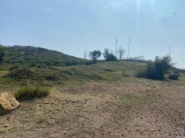 Chantier de débroussaillage sur la commune de La Couronne