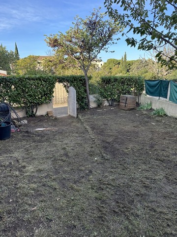 Remise en état d’un jardin à Istres